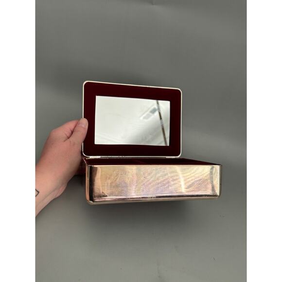 Vintage Silver Plate Heritage Mint Ltd Jewelry Box W/ Crimson Interior Trinkets - Picture 5 of 10